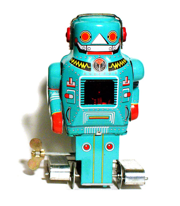 Wind-up Sparky Robot